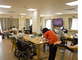 綺麗な施設で気持ちよく仕事ができます。