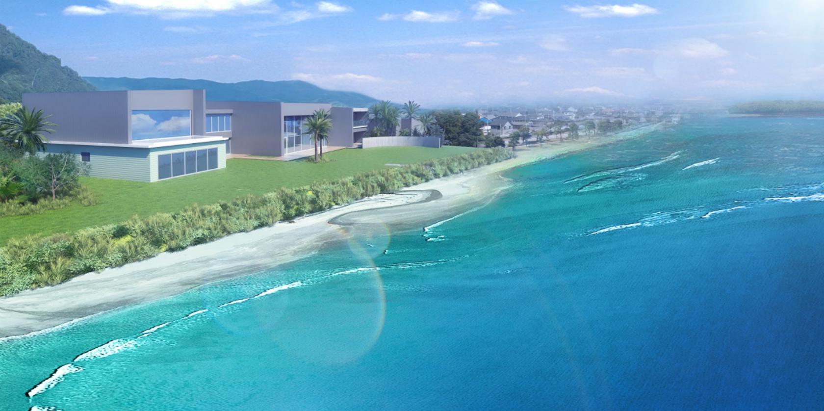 オーシャンビューの庭園付き貸切邸宅が 2023年春にグランドオープン☆