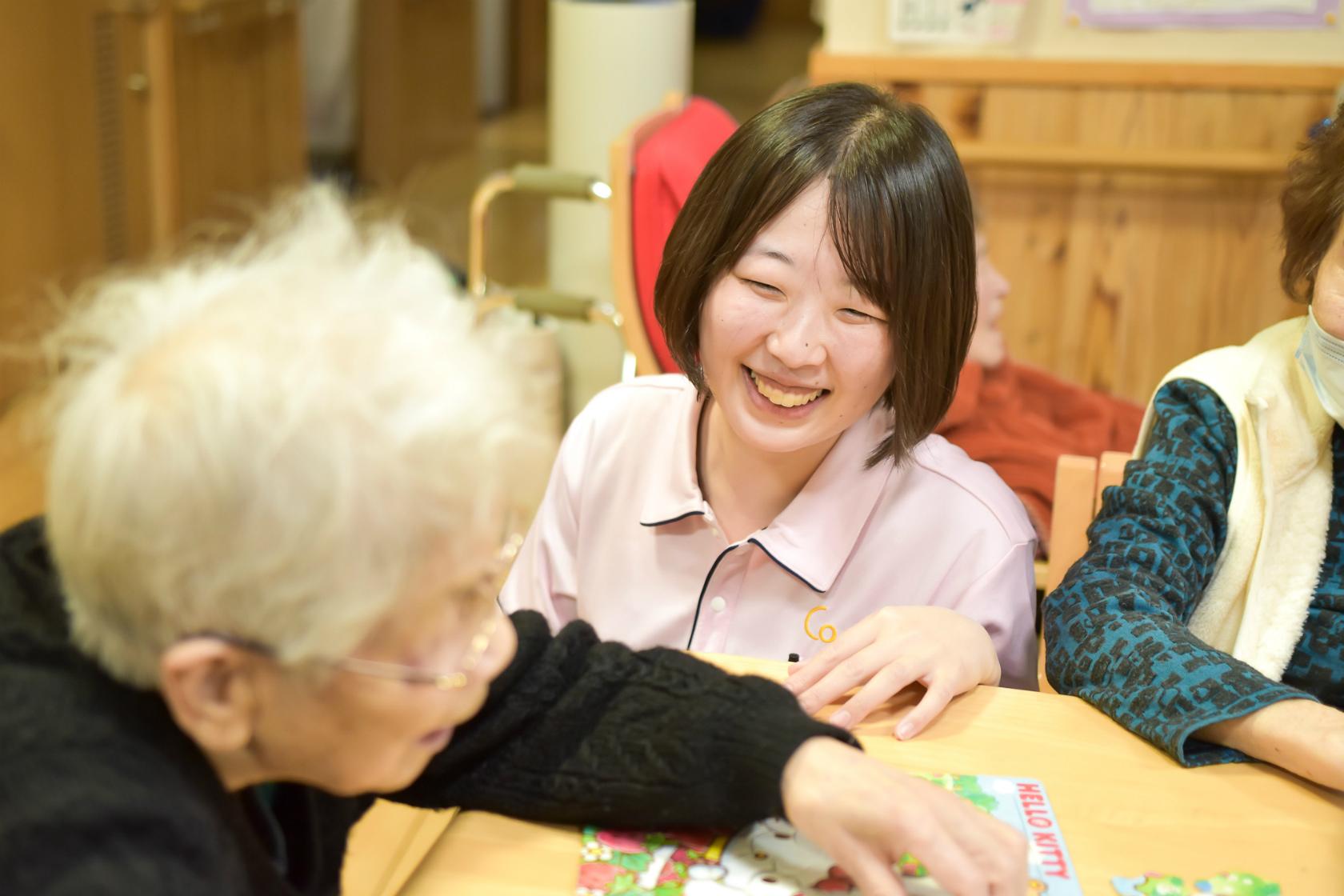 沢山の笑顔の中で一緒に働きませんか？
