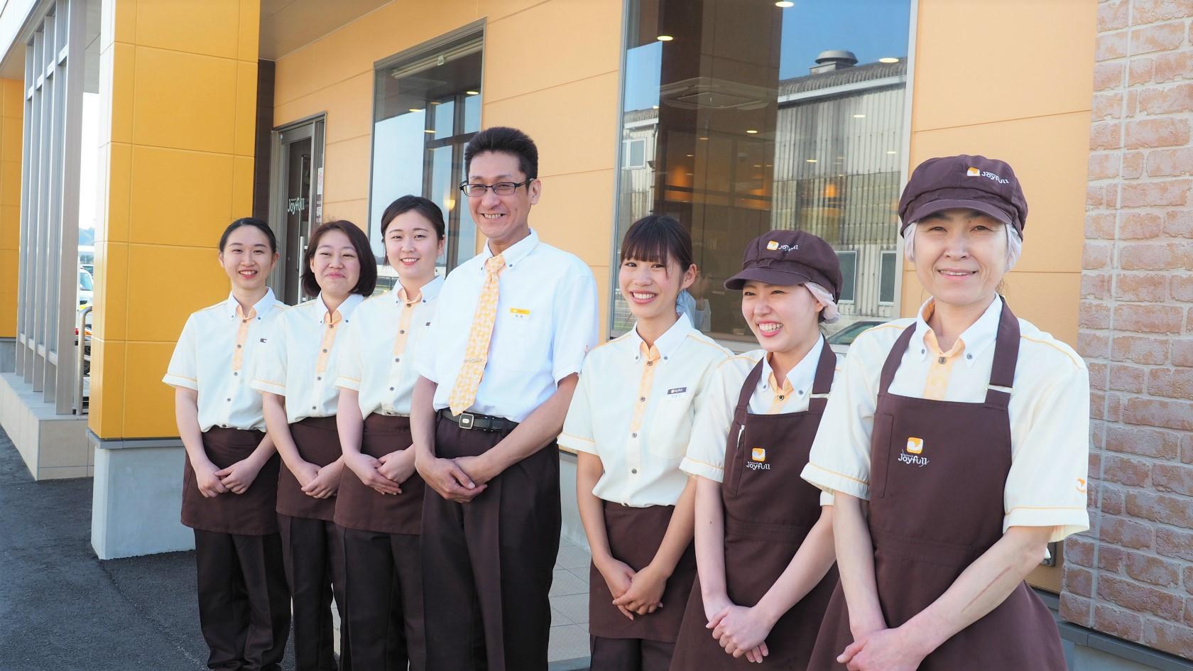 最高の笑顔でお出迎えします。