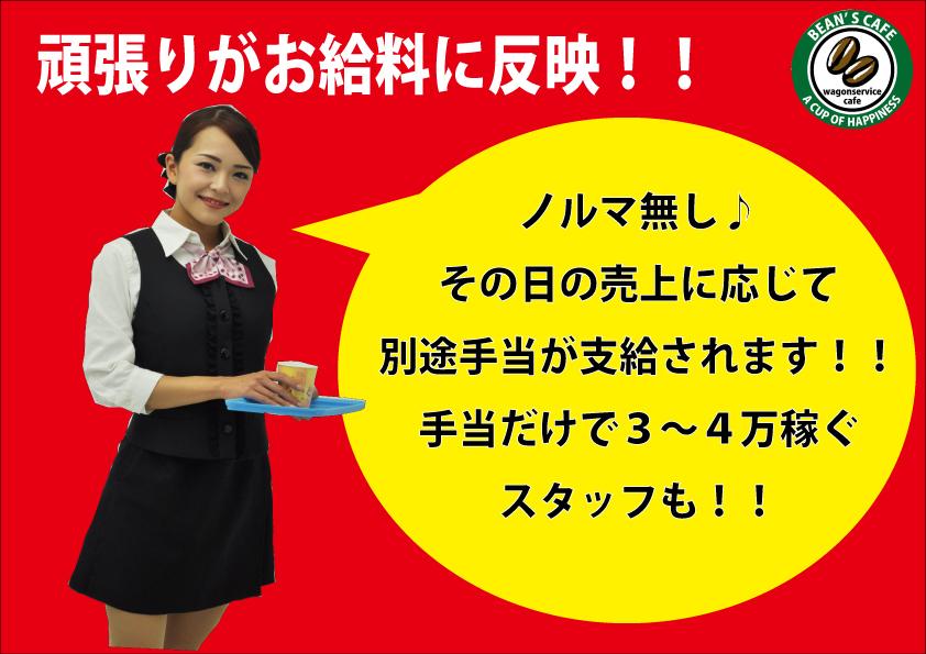 頑張りはお給料に反映！！
